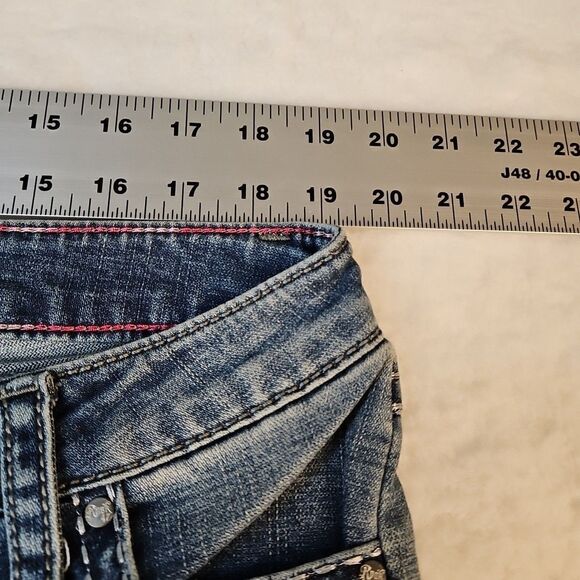 NWT Wrangler Rock 47 Womens Jeans WJX15DM 35x32 *39x33 Cowgirl Bootcut High Rise - Picture 9 of 16